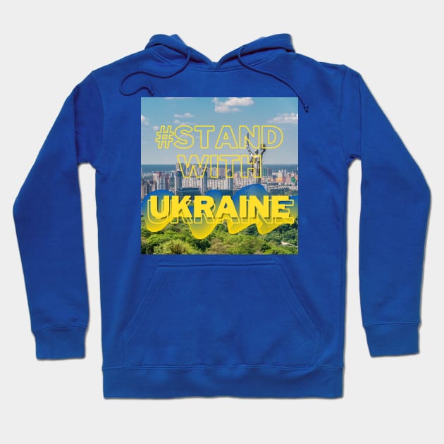 Kyiv landscape Hoodie by tashashimaa